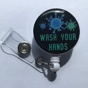 Cute badge reel ID holder